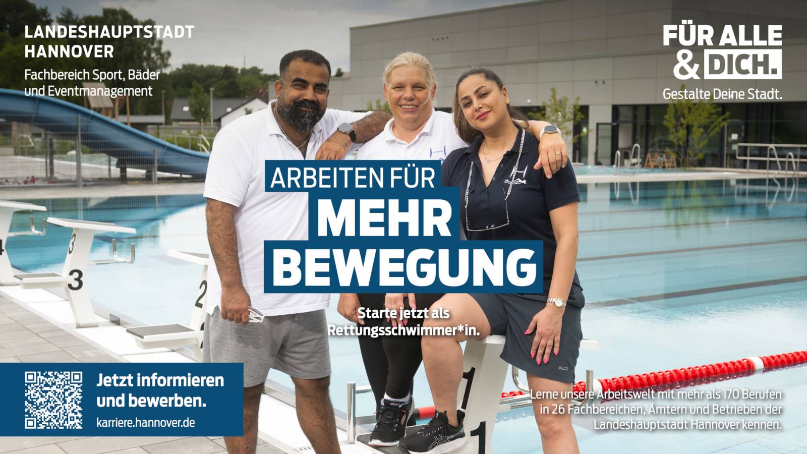 Stellenausschreibung Rettungsschwimmer 2025