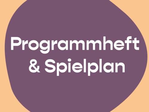 Programmheft & Bühnenplan