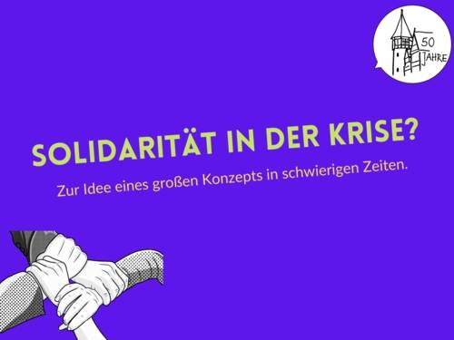 22.10. Solidarität in der Krise