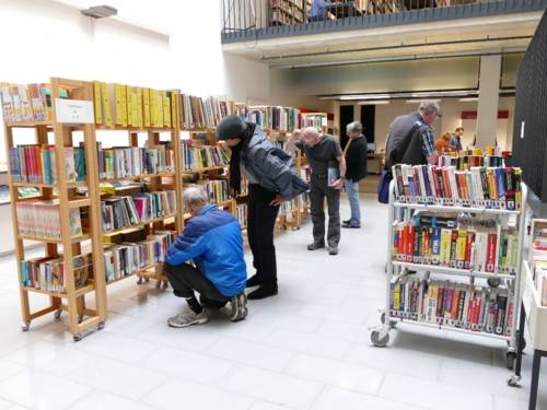 Flohmarkt in der Stadtbibliothek