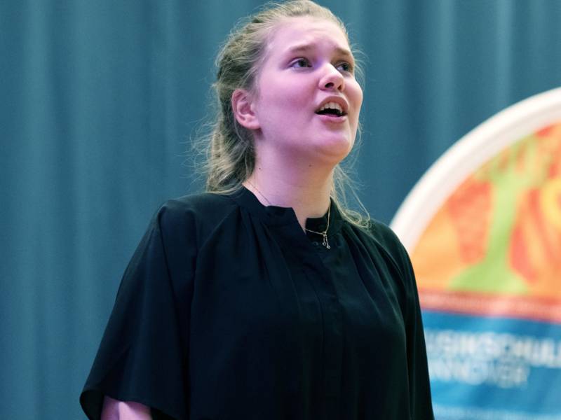 Jugend musiziert: Caroline Gärtner (Gesang)